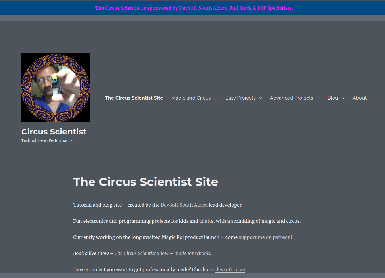 The Circus Scientist